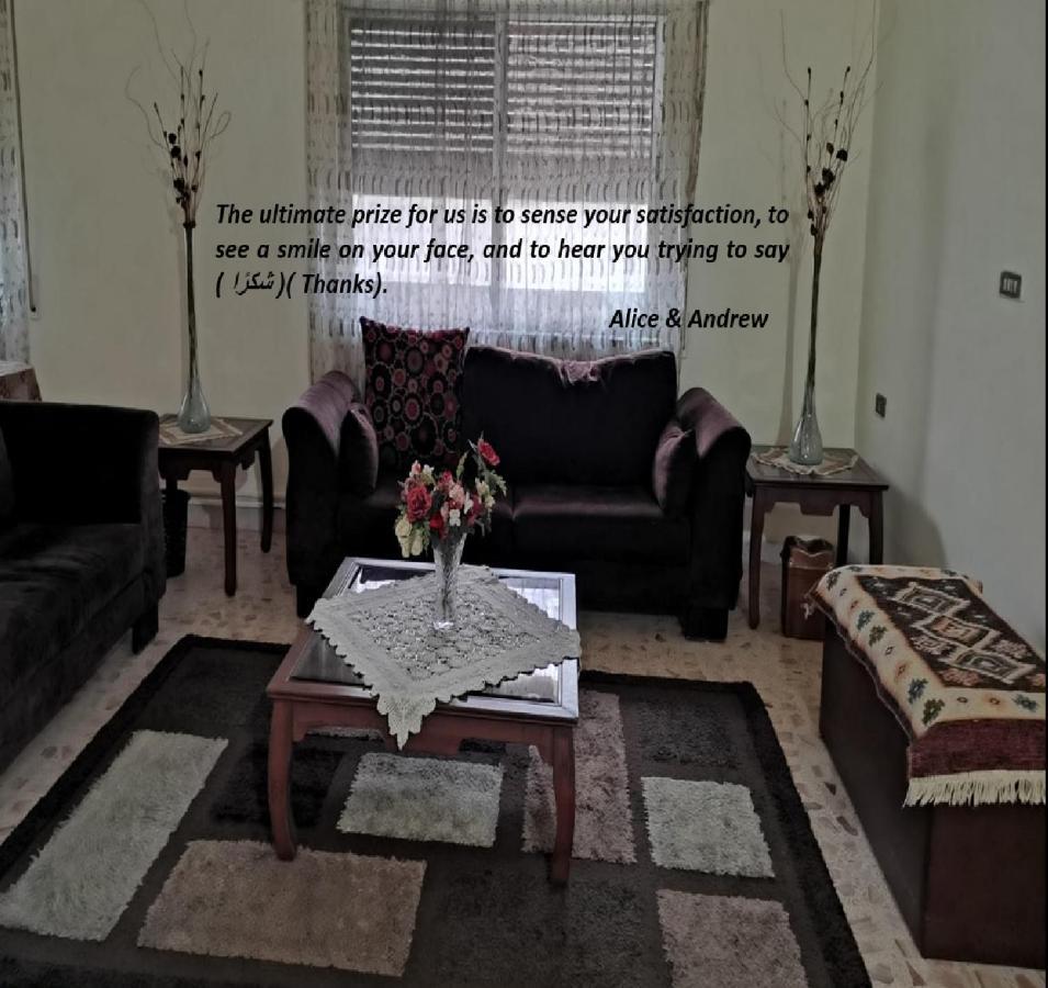 Alice & Andrew Apt. Few Steps To Madaba Old City Center Eksteriør bilde